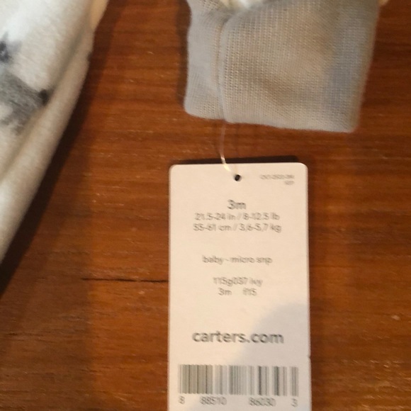 Fleece baby one piece - Picture 3 of 4